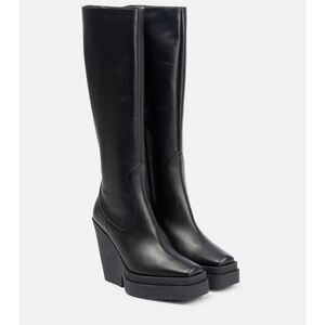 GIA BORGHINI Gia 14 leather knee-high boots size 39 / US 9